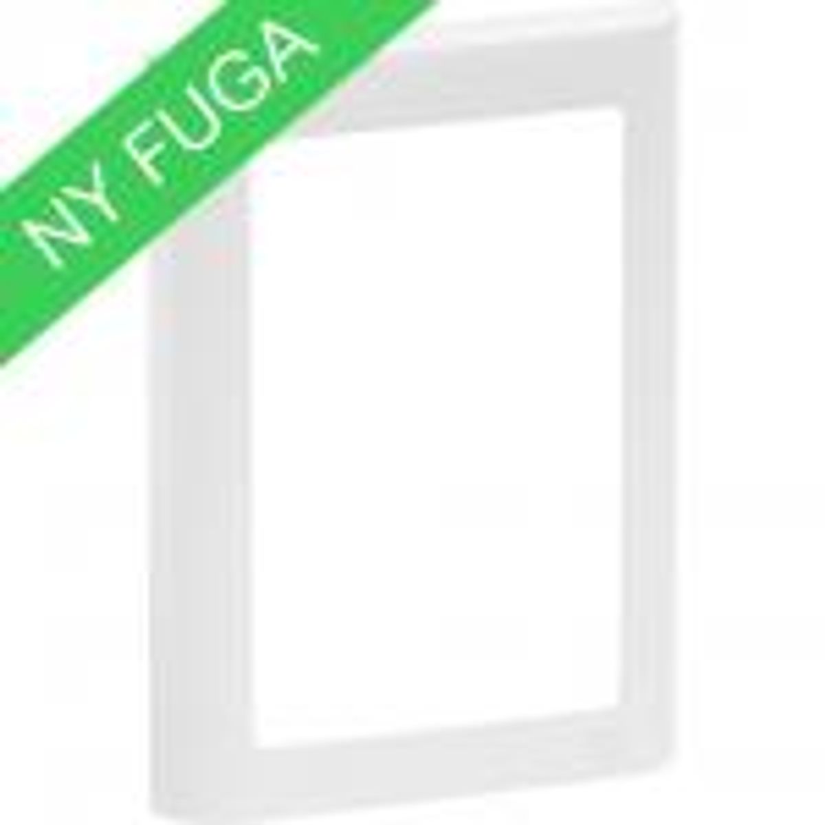 LK FUGA ® Design Ramme 63 Soft, 1,5 modul, hvid