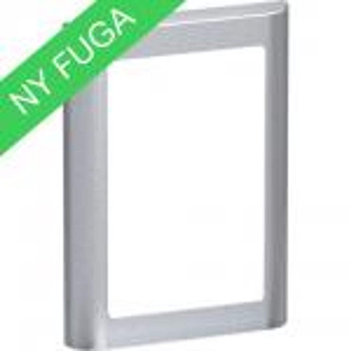 LK FUGA ® Design Ramme 63 Soft,1,5 modul, stålmetallic