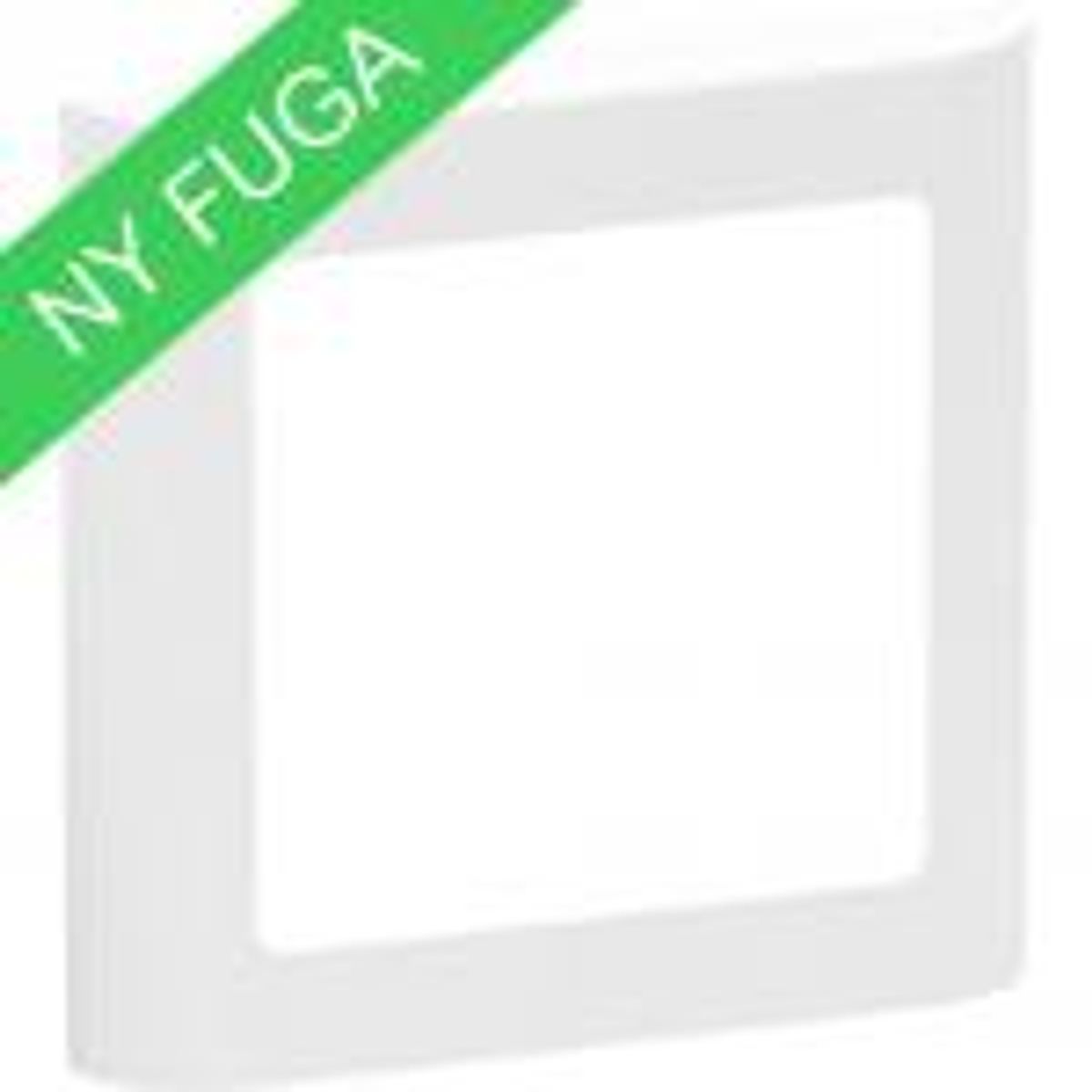 LK FUGA ® Design Ramme 63 Soft, 1 modul, hvid