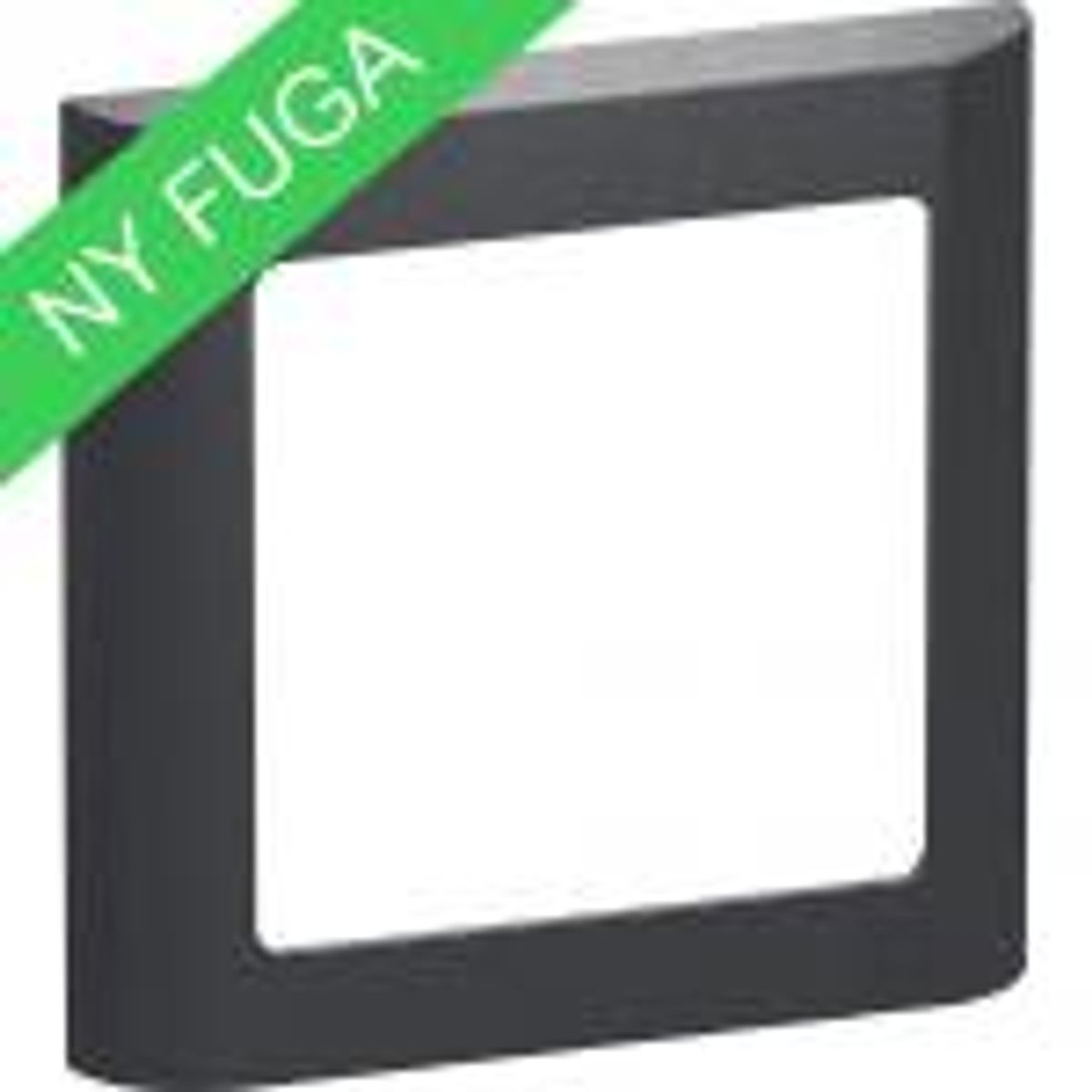 LK FUGA ® Design Ramme 63 Soft, 1 modul, koksgrå