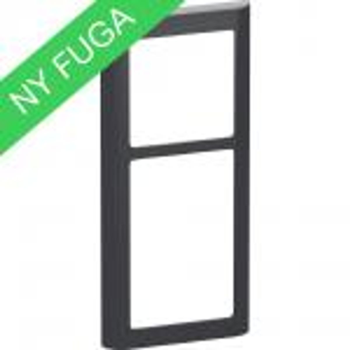 LK FUGA ® Design Ramme 63 Soft, 2,5 modul, koksgrå