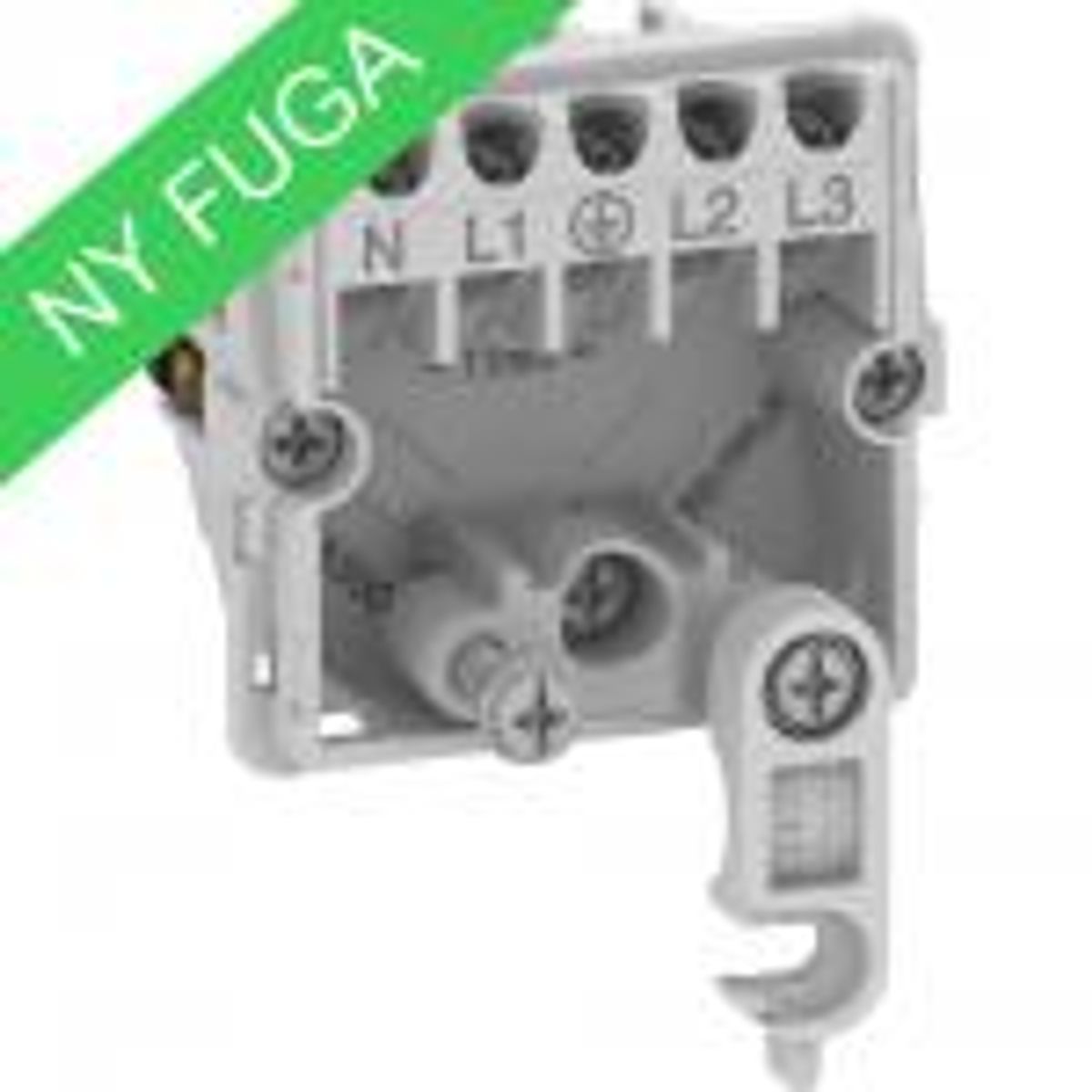 LK FUGA ® komfurudtag 5-polet 16A/440V 1 modul - uden afdækning