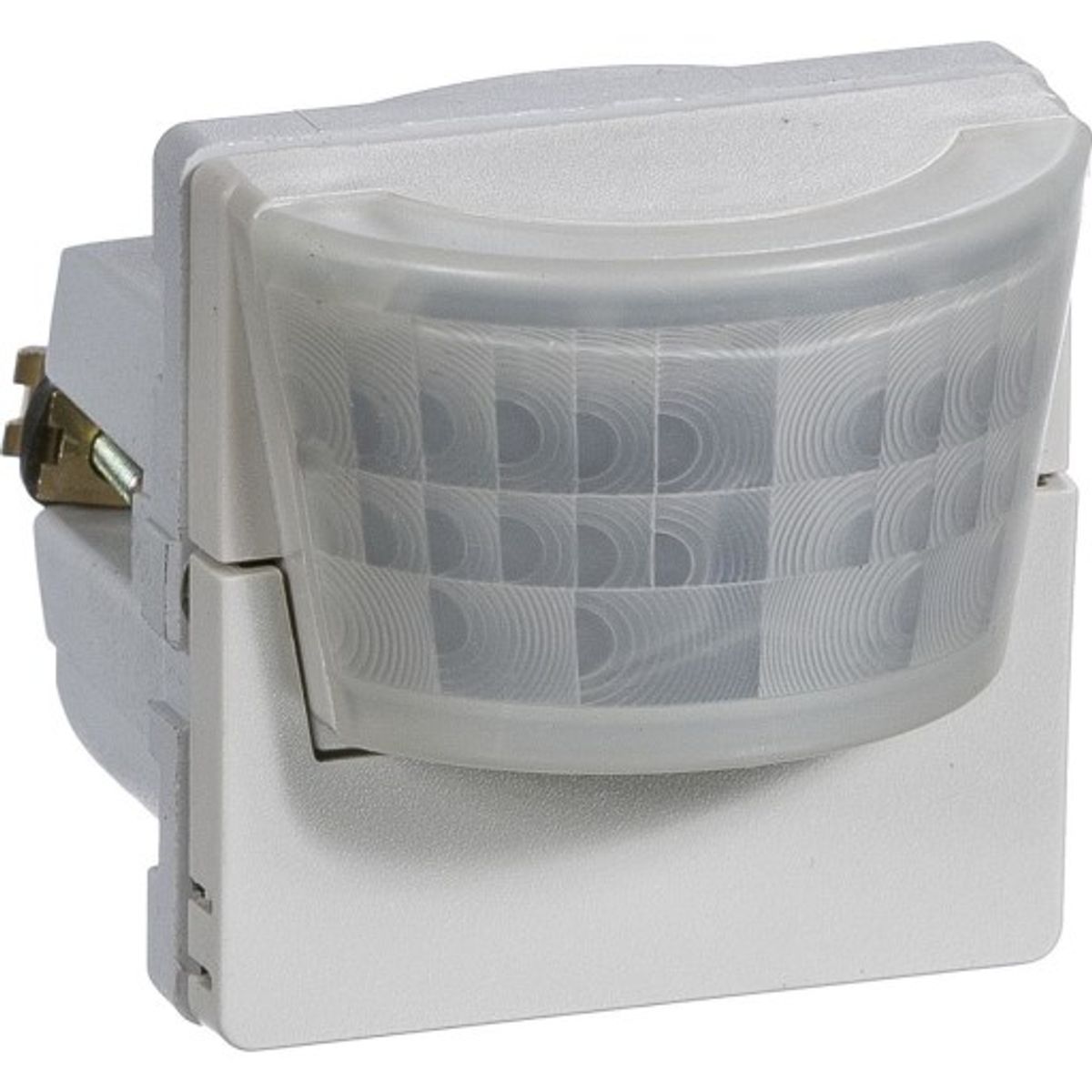 LK Fuga PIR sensor 180°, 230V, 10A, 1 modul, lysegrå