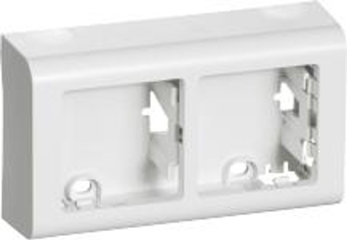 LK FUGA ® Softline underlag 2 modul vandret, hvid