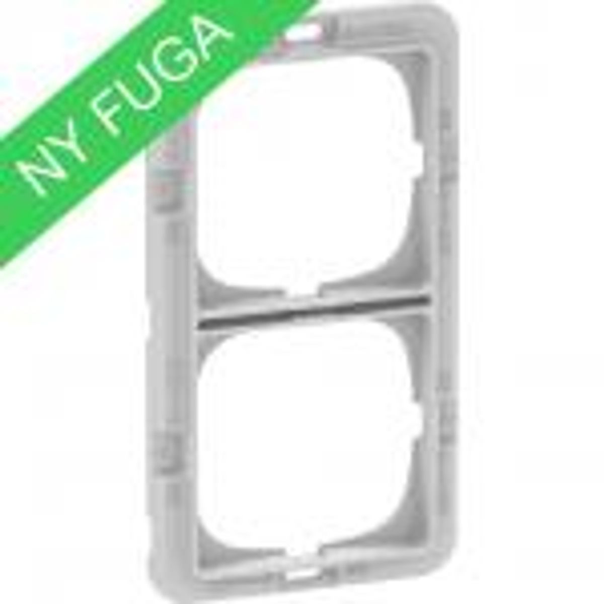 LK FUGA ® Teknisk ramme 2x1 modul til Base, Pure, Choice og Soft rammer