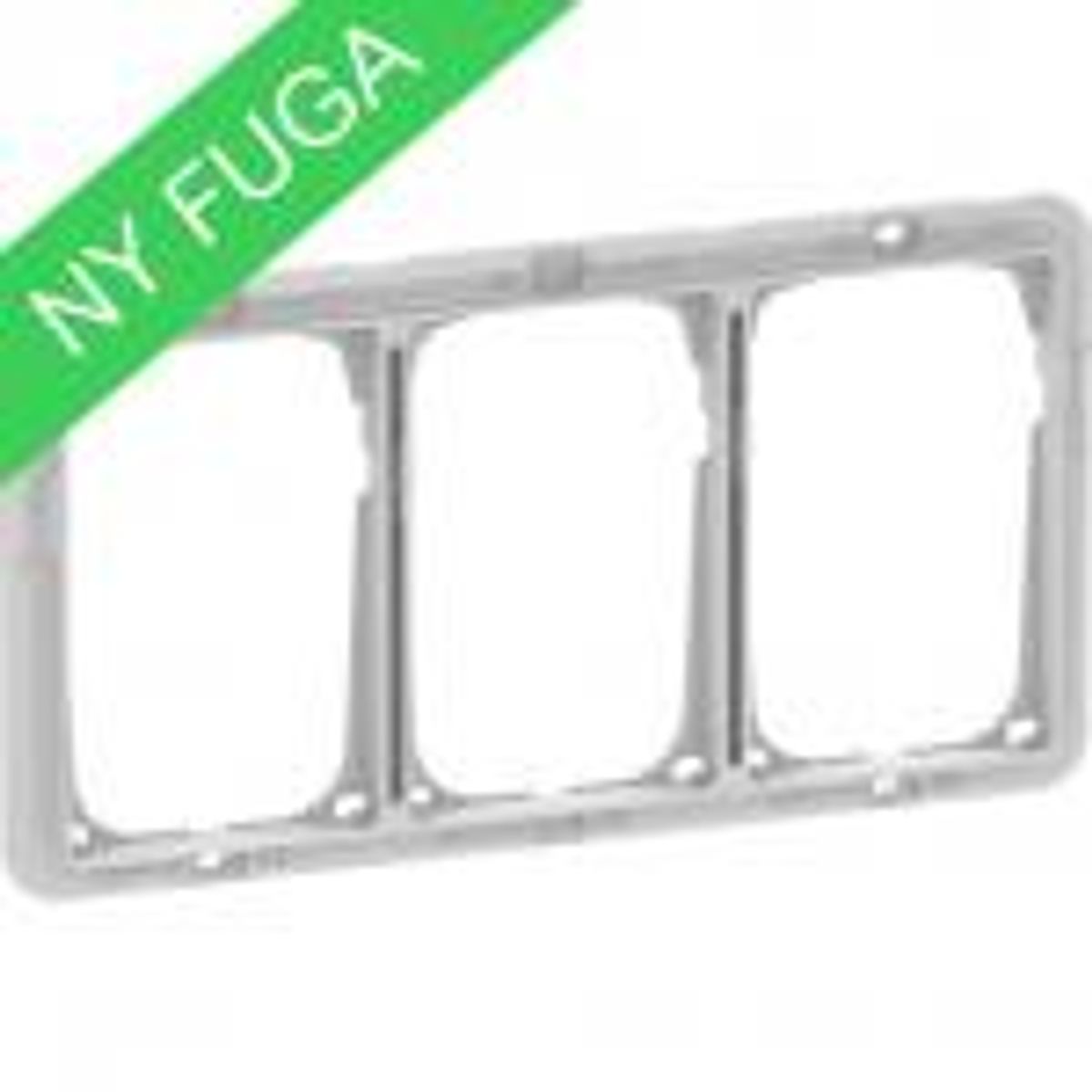 LK FUGA ® Teknisk ramme 3x1,5 modul til Pure, Choice og Soft rammer