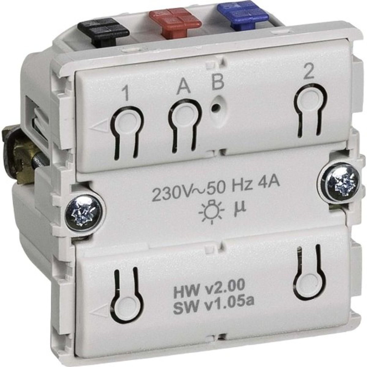 LK IHC Wireless Fuga Universal relæ, 4A, LED, 1 modul, uden afdækning