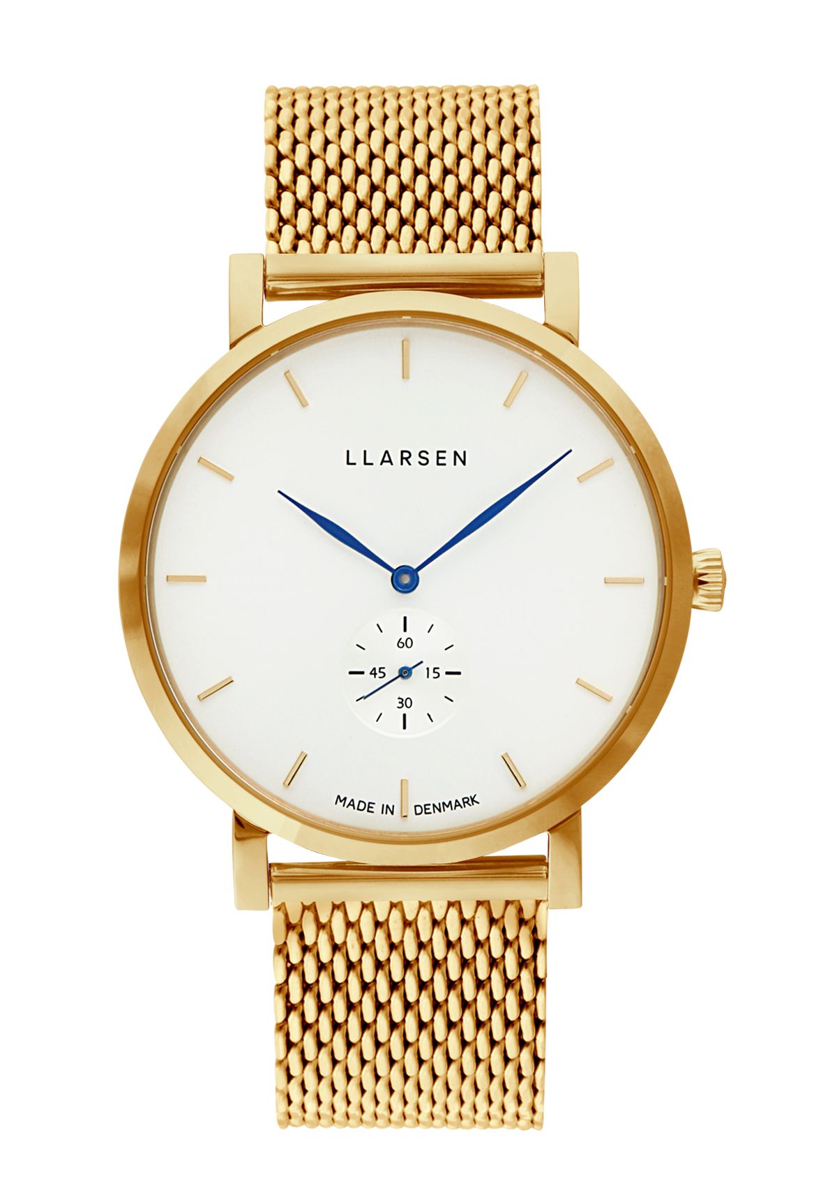 LLARSEN NIKOLAJ Gold Camel Mesh Herreur