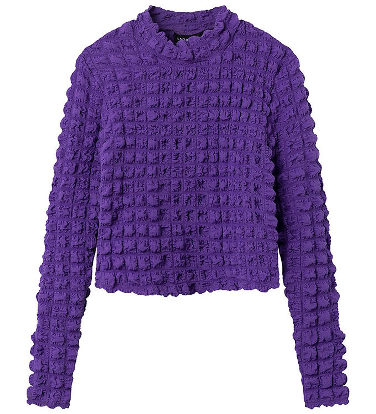 LMTD Bluse - NlfNunic - Cropped - Electric Purple