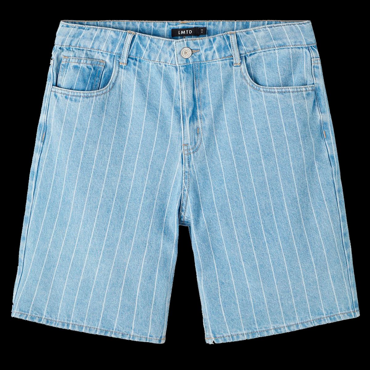 LMTD Drenge Shorts - Light Blue Denim - L