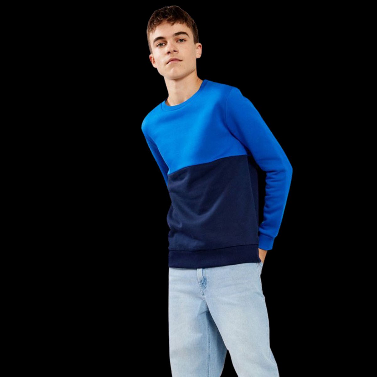 LMTD Drenge Sweatshirt - Bellwether Blue - L