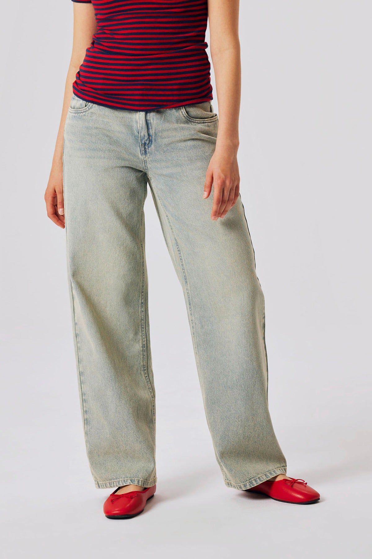 Lmtd Girls Jeans Nlfmirty Dnm Wide Pant