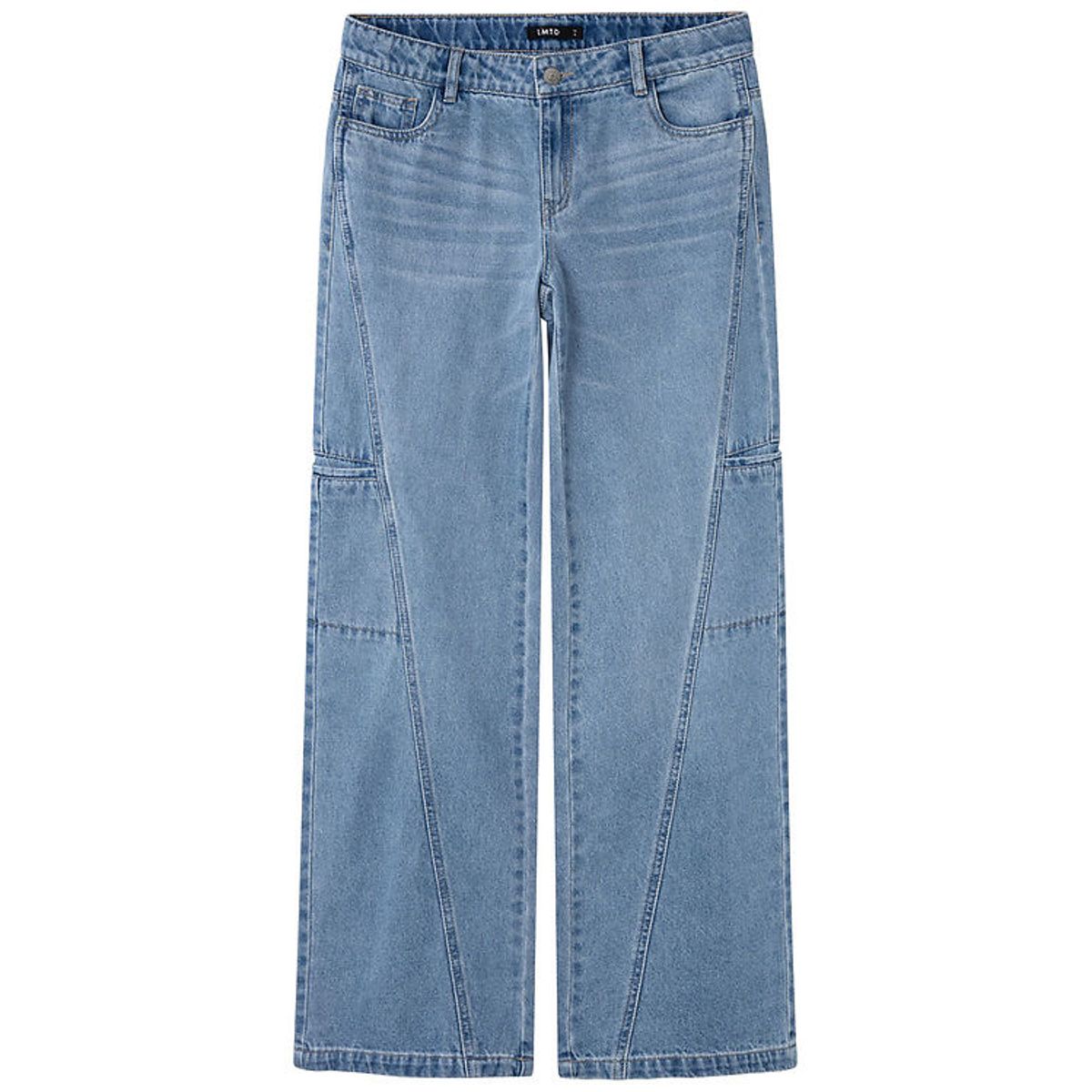 LMTD Jeans - Cargo - NlfNaraizza - Medium Blue Denim