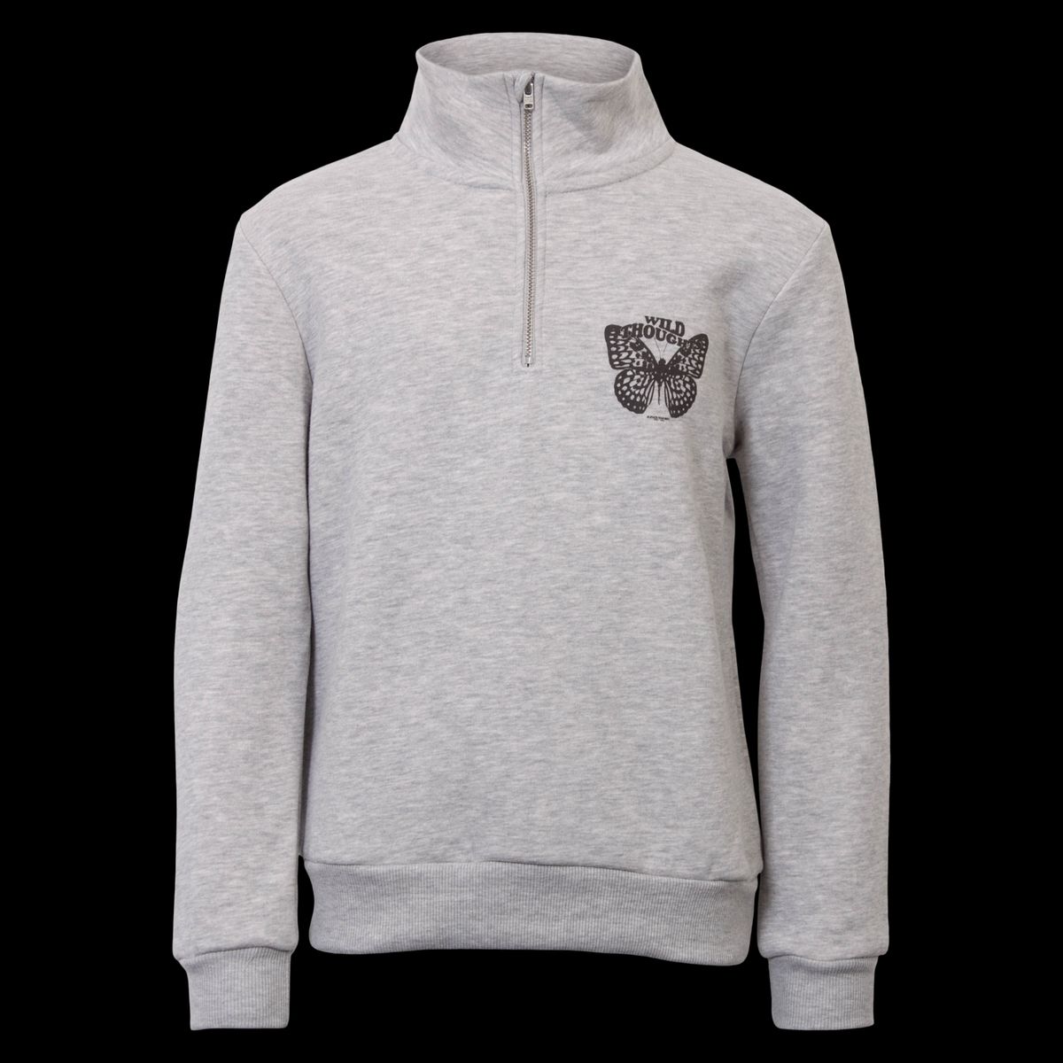 LMTD Pige Sweatshirt - Light Grey Melange - 158/164