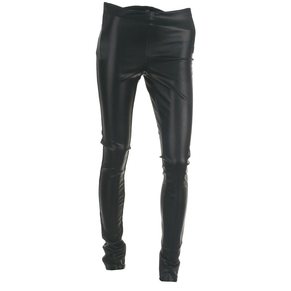 LMTD PU leggings, Nillu, black - 152 - 12år