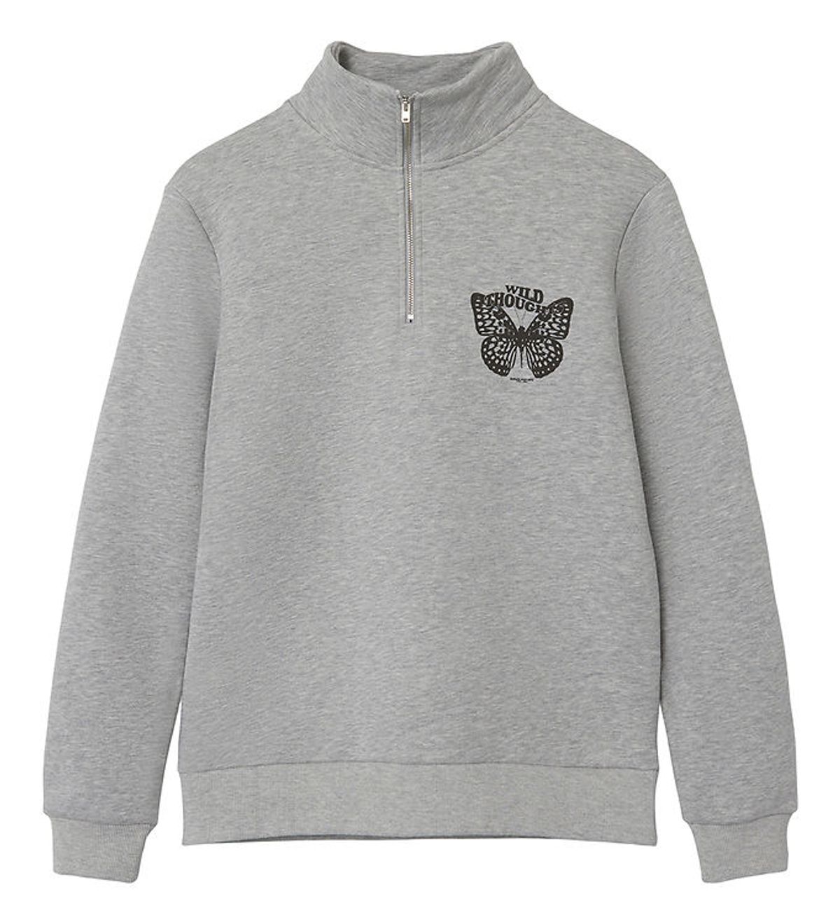 LMTD Sweatshirt - NlfRajla - Light Grey Melange