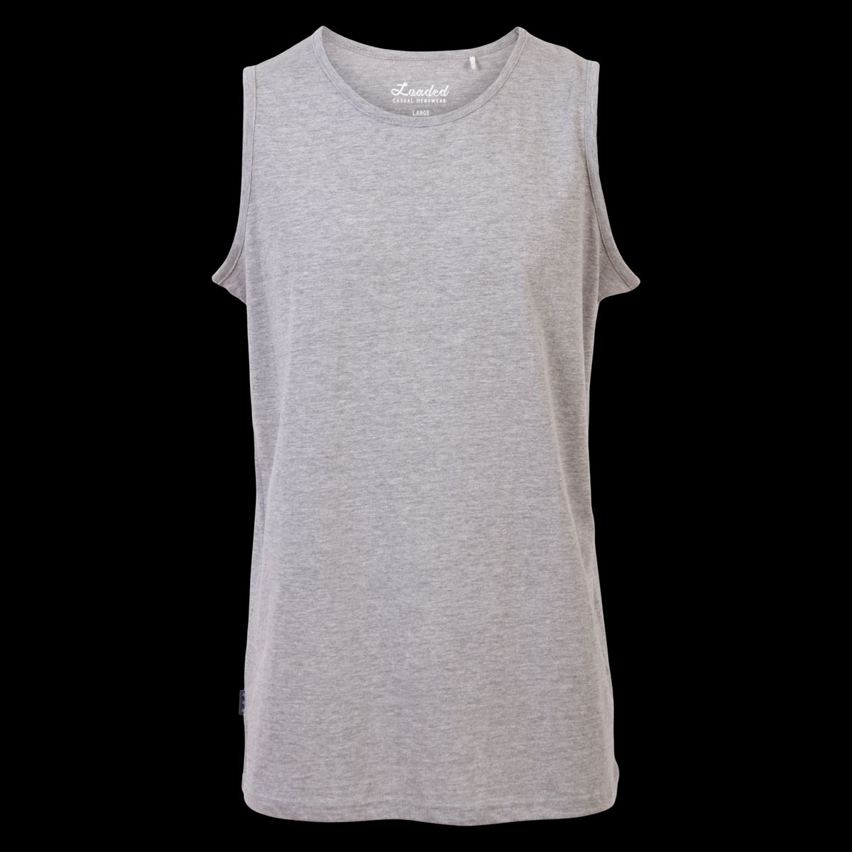 Loaded Belfast Herre Tanktop - Light Grey - 3XL