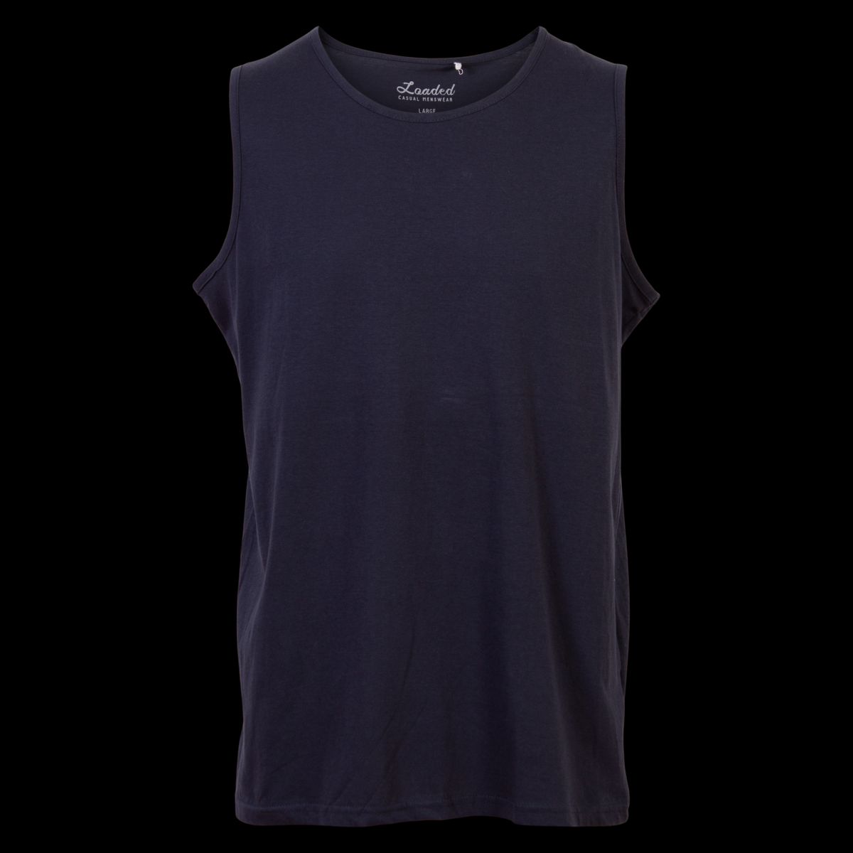 Loaded Belfast Herre Tanktop - Navy - 3XL