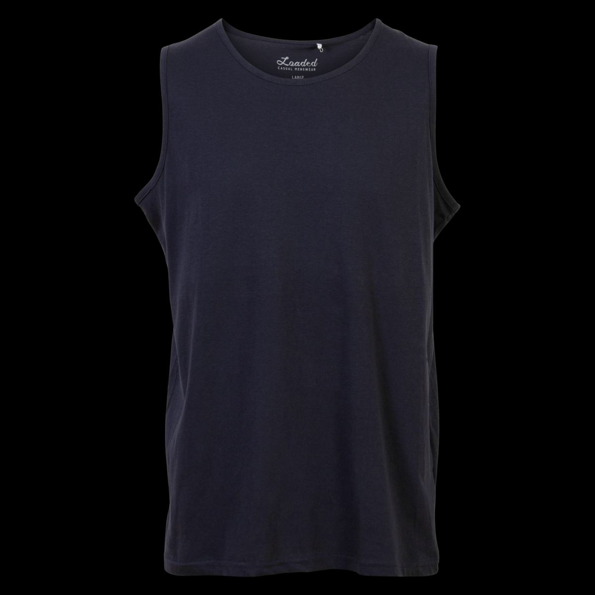 Loaded Belfast Herre Tanktop - Navy - S