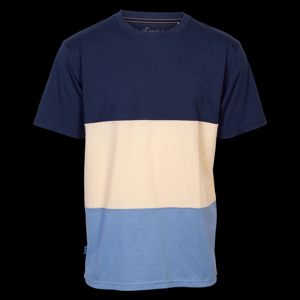 Loaded Herre T-shirt - Apricot Block - S