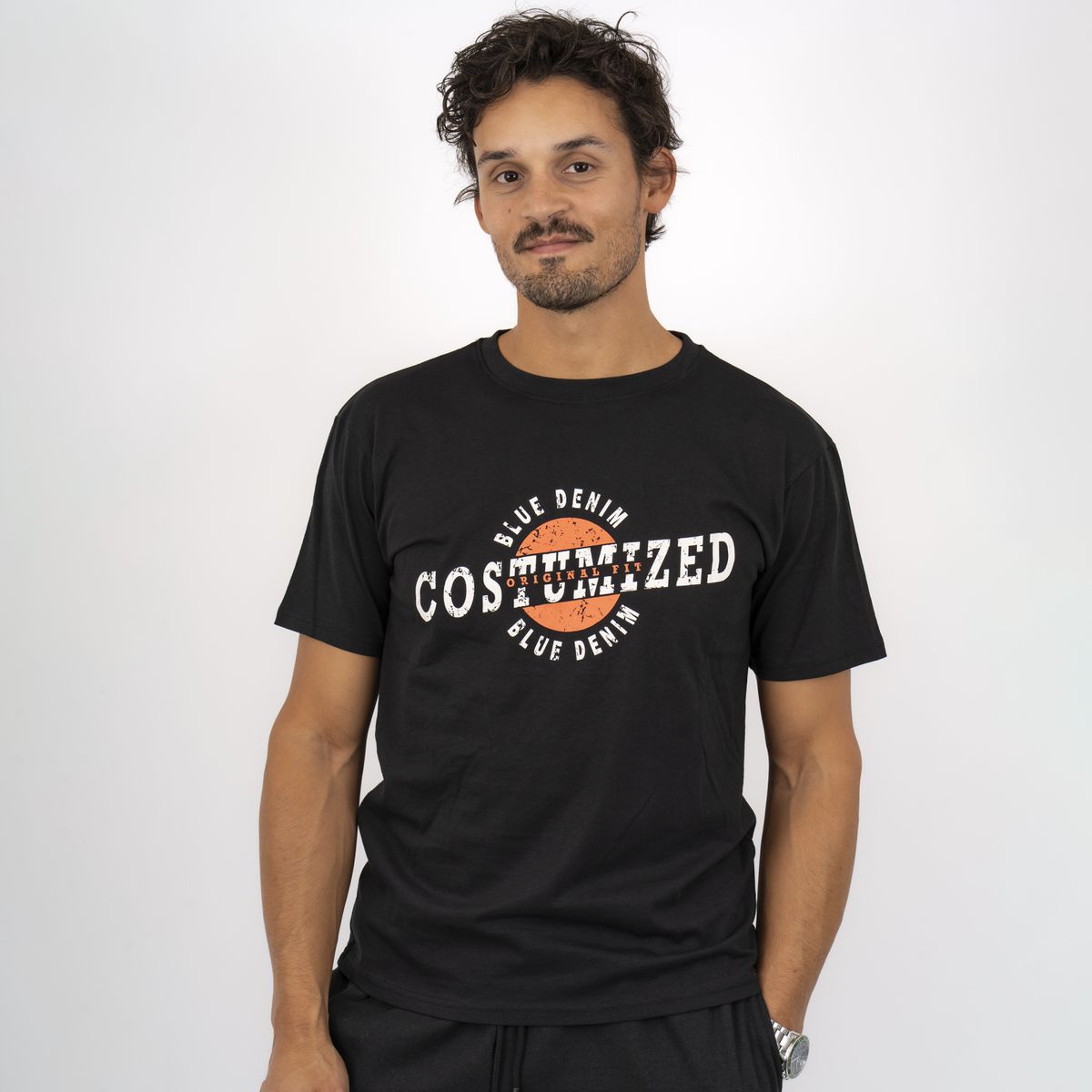 Loaded Mass Herre T-shirt - P4 Black - XL