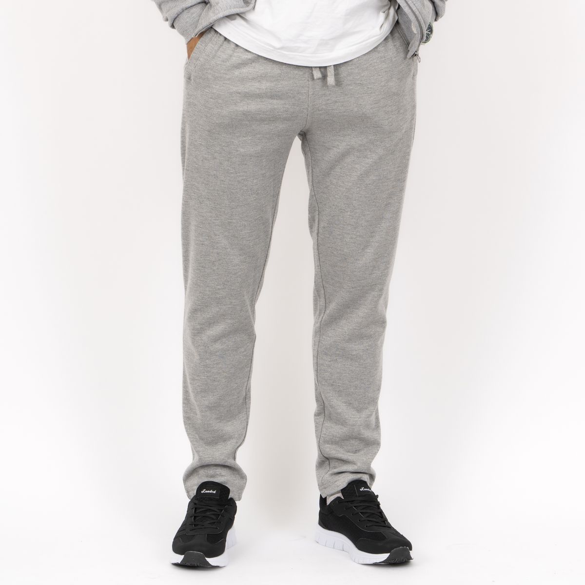 Loaded Nevada Herre Sweatpants - Light Grey Melange - 2XL