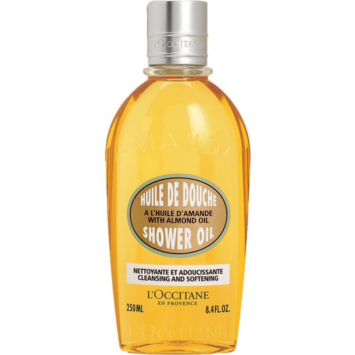 L'Occitane Almond Cleansing & Softening Shower Oil 250 ml