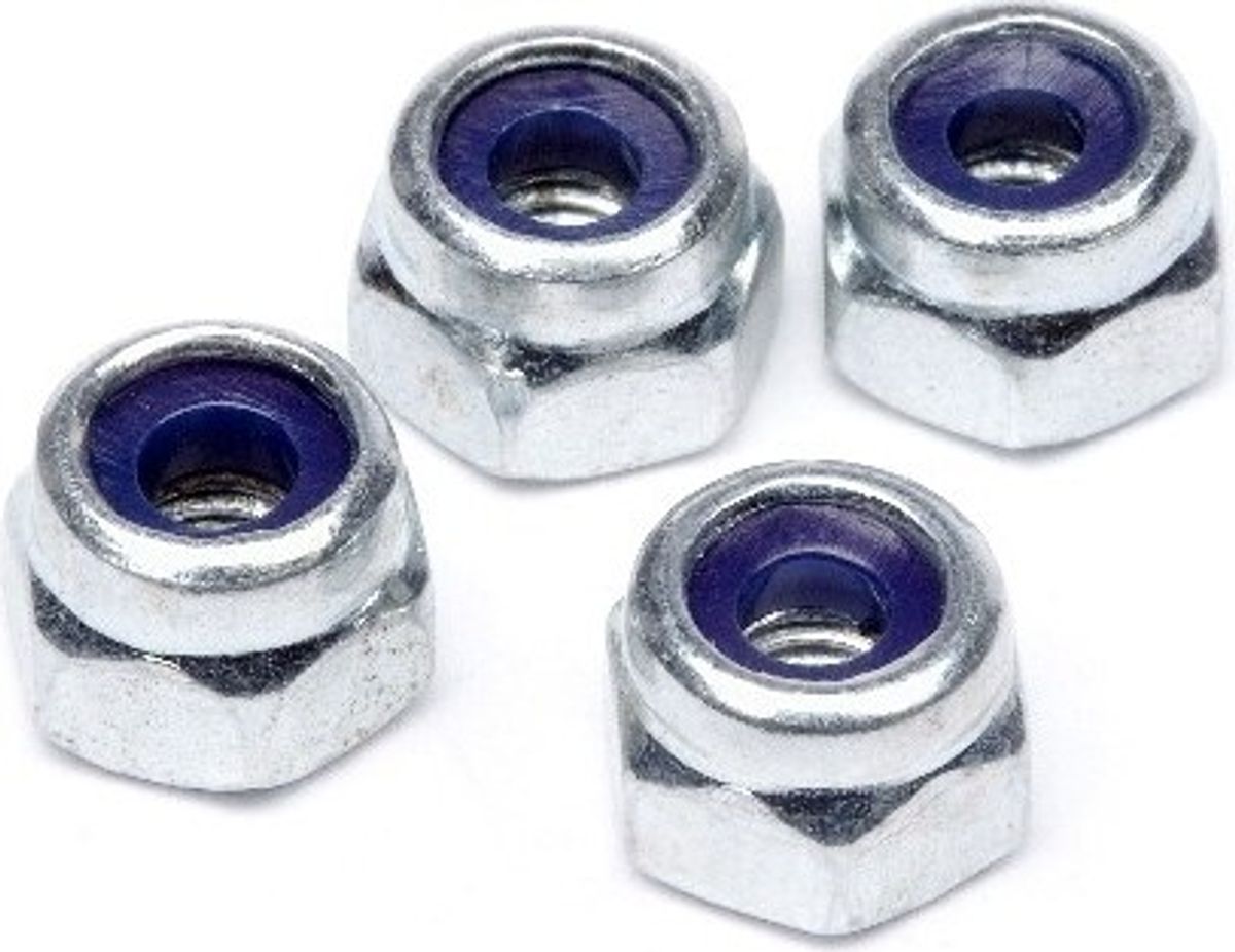 Lock Nut M2.5 (4pcs) - Hp100551 - Hpi Racing