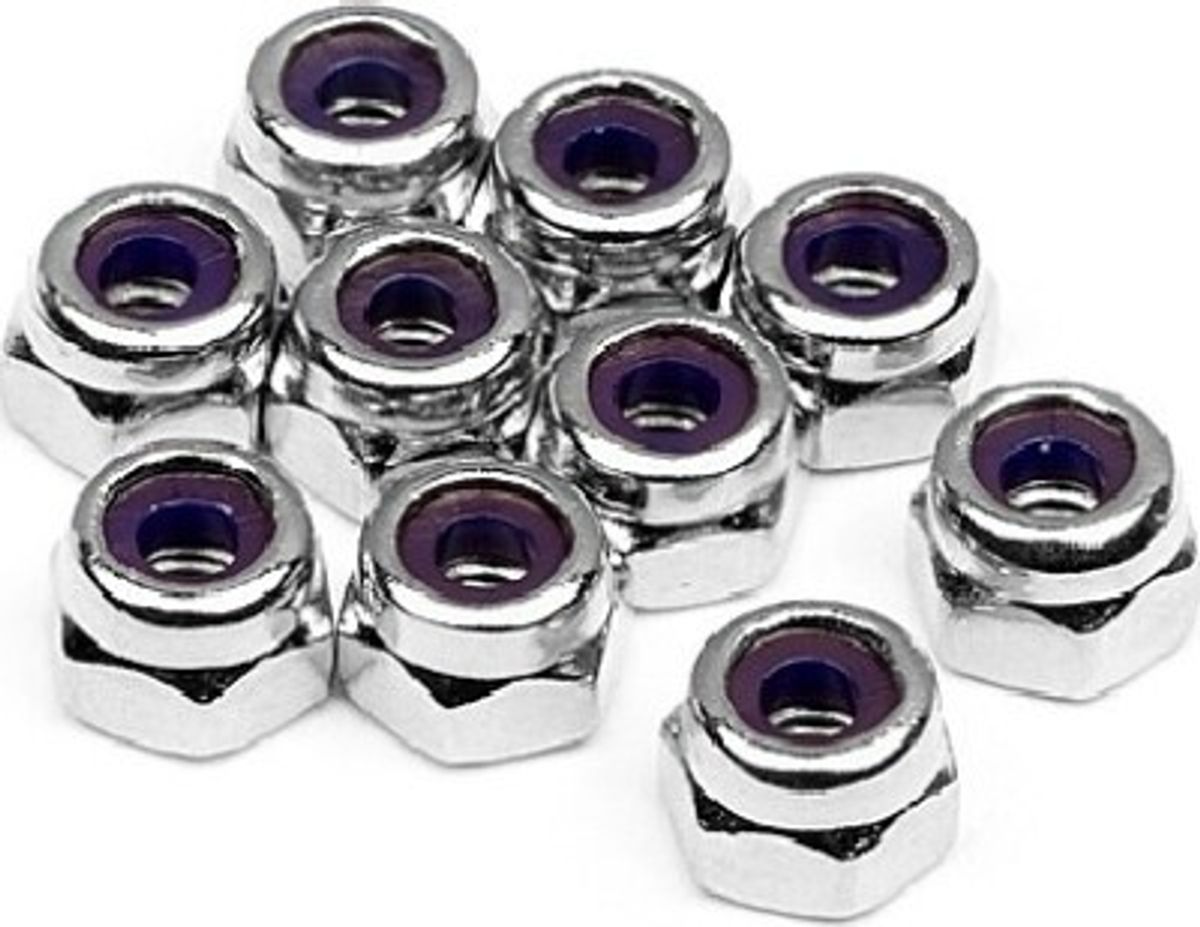 Lock Nut M2.6 (10 Pcs) - Mv23093 - Maverick Rc