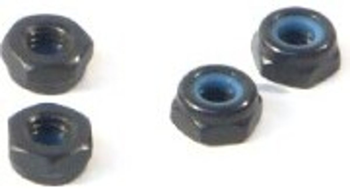 Lock Nut M3 Thin Type (4pcs) - Hpz676 - Hpi Racing