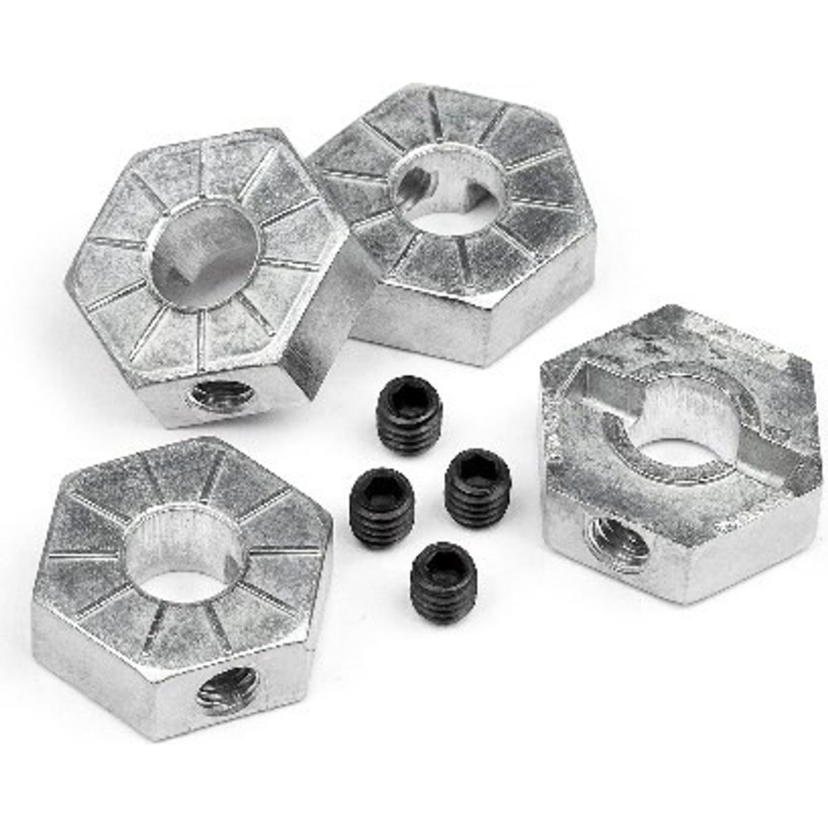 Locking Hex Wheel Hub 12mm (4pcs) - Hp103362 - Hpi Racing