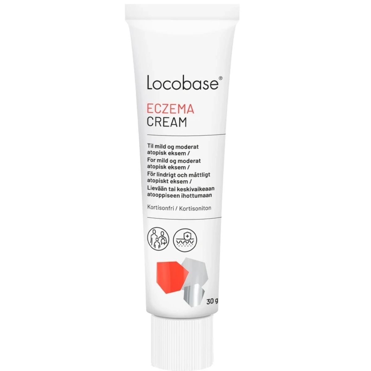 Locobase Eczema Cream 30 gr. (Bemærk udløbsdato)