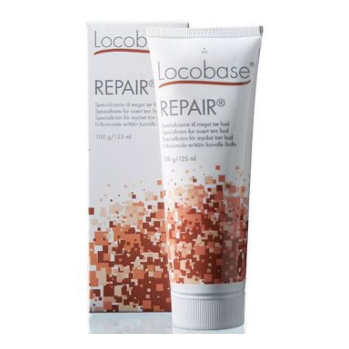 Locobase repair creme 63% fedt (genopbygger huden), 100 g. - Cremer fra Astma Allergi Shoppen