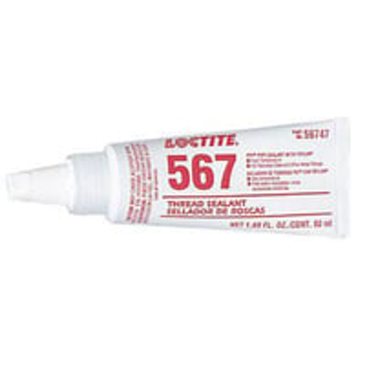 LOCTITE gevindttning 567, lav styrke, gullig/hvid, 50 ml