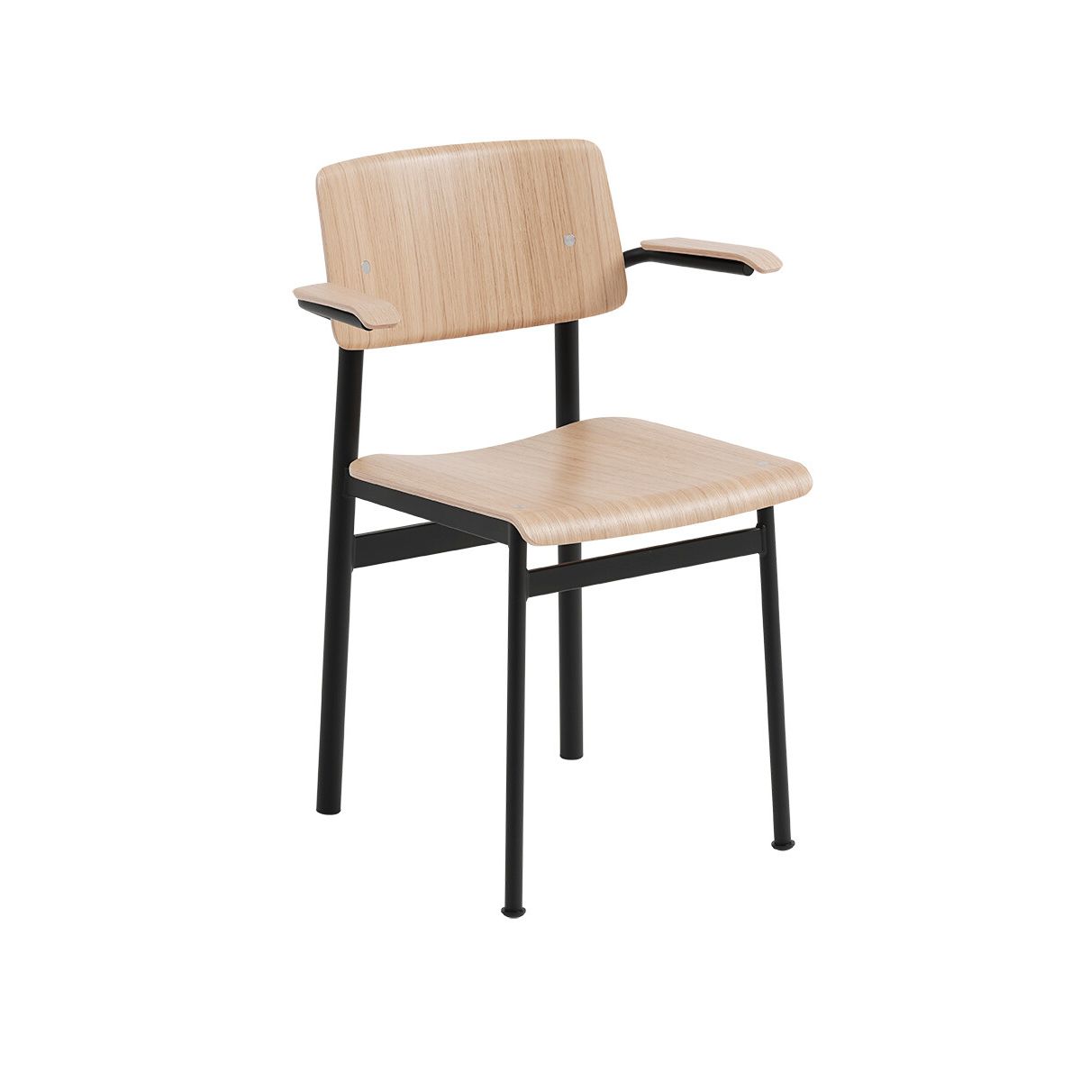 Loft Armchair fra Muuto (Oak/ black)