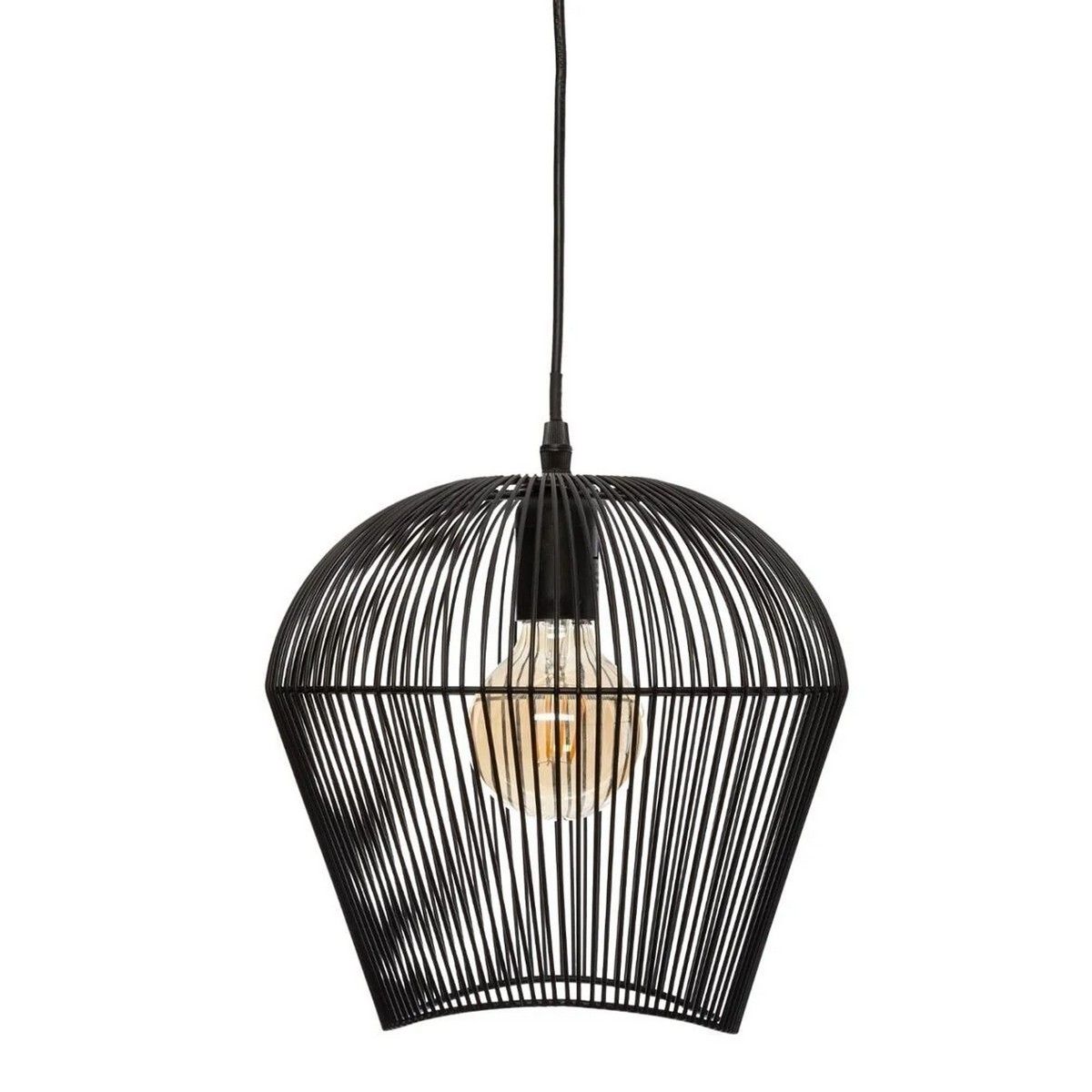 Loftslampe Atmosphera Jena Sort (26 x 26 x 25 cm)