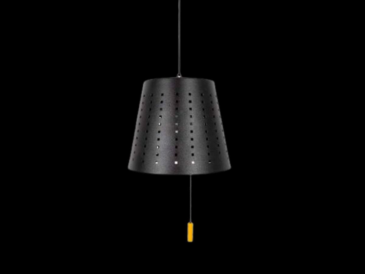 Loftslampe Harter med solceller - Genopladelig med lang driftstid - til hus, have og/eller camping