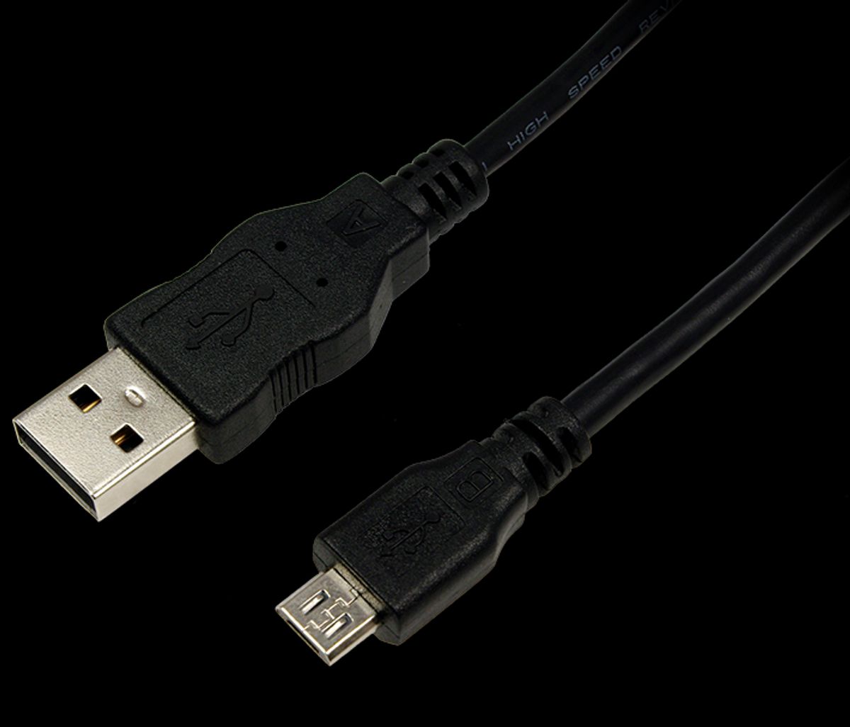 LogiLink USB A til Micro B kabel - 3 meter