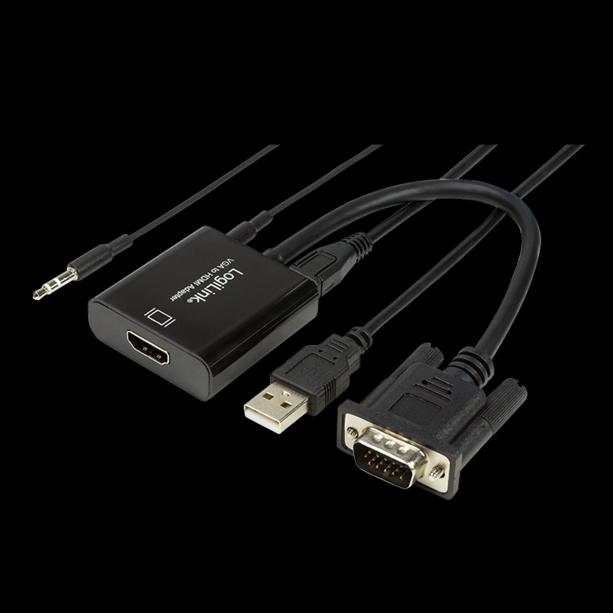 LogiLink VGA med lyd til HDMI Converter