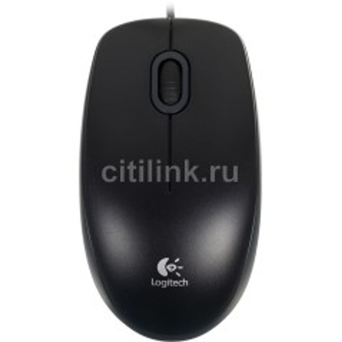 Logitech B100 Optisk Kabling Sort