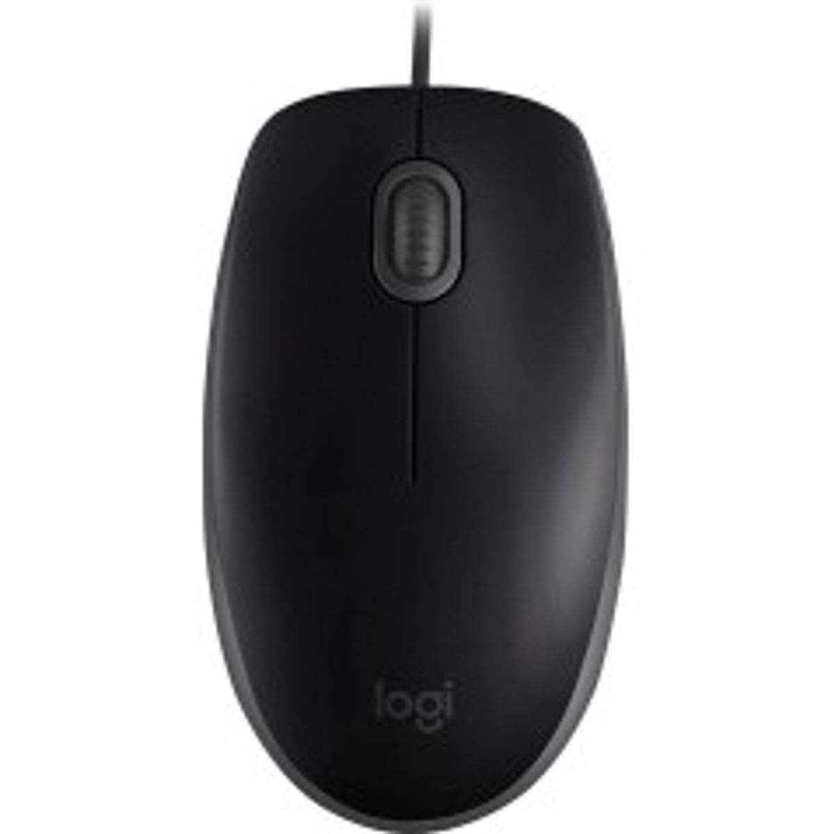 Logitech B110 Silent Optisk Kabling Sort