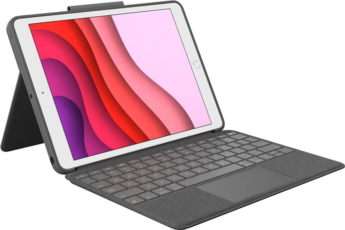 Logitech Combo Touch - Ipad 7th Gen - Graphite - Nordisk