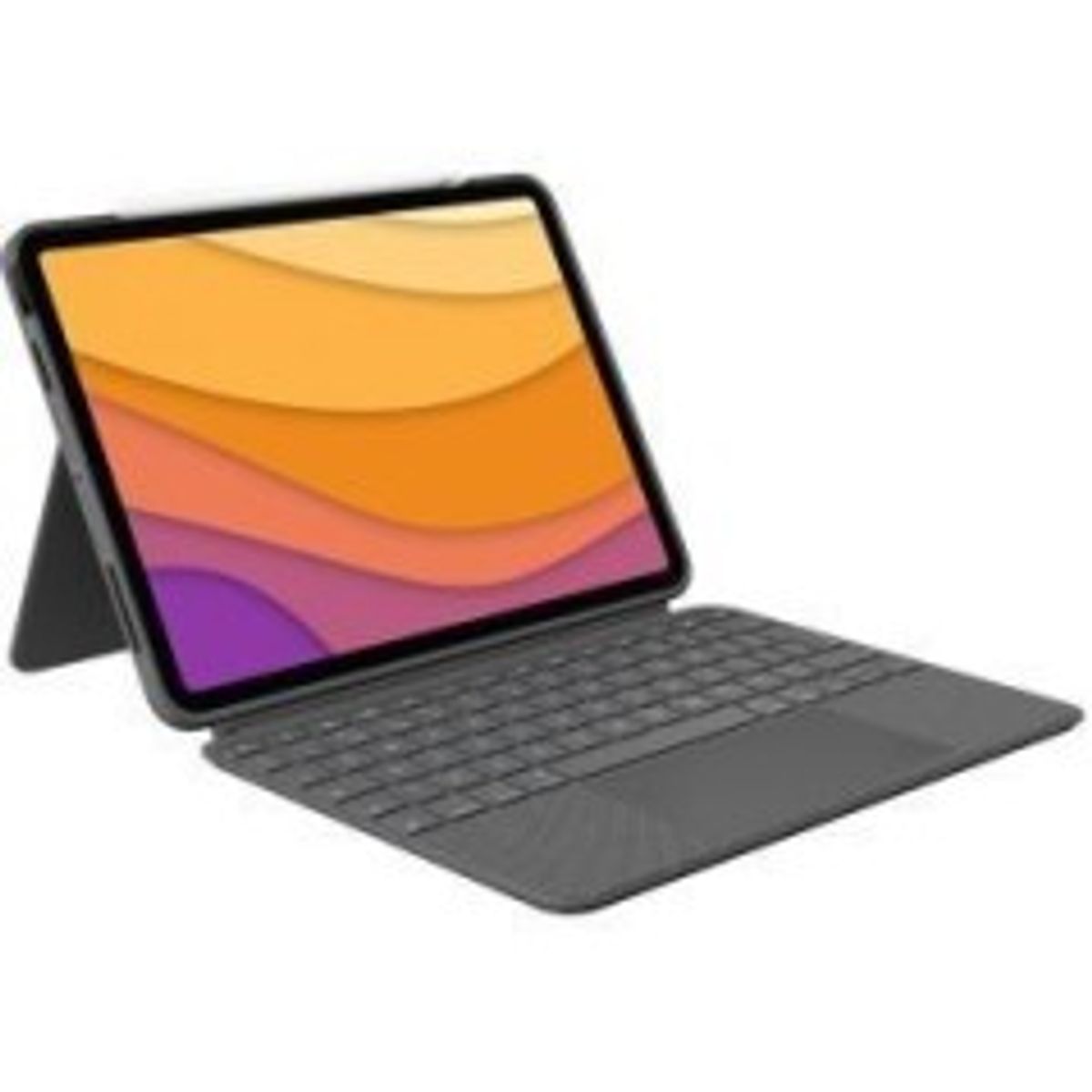 Logitech Combo Touch Tastatur og folio-kasse 16-niveau Kabling Pan Nordic Apple 10.9-inch iPad Air (4. generation, 5. generatio