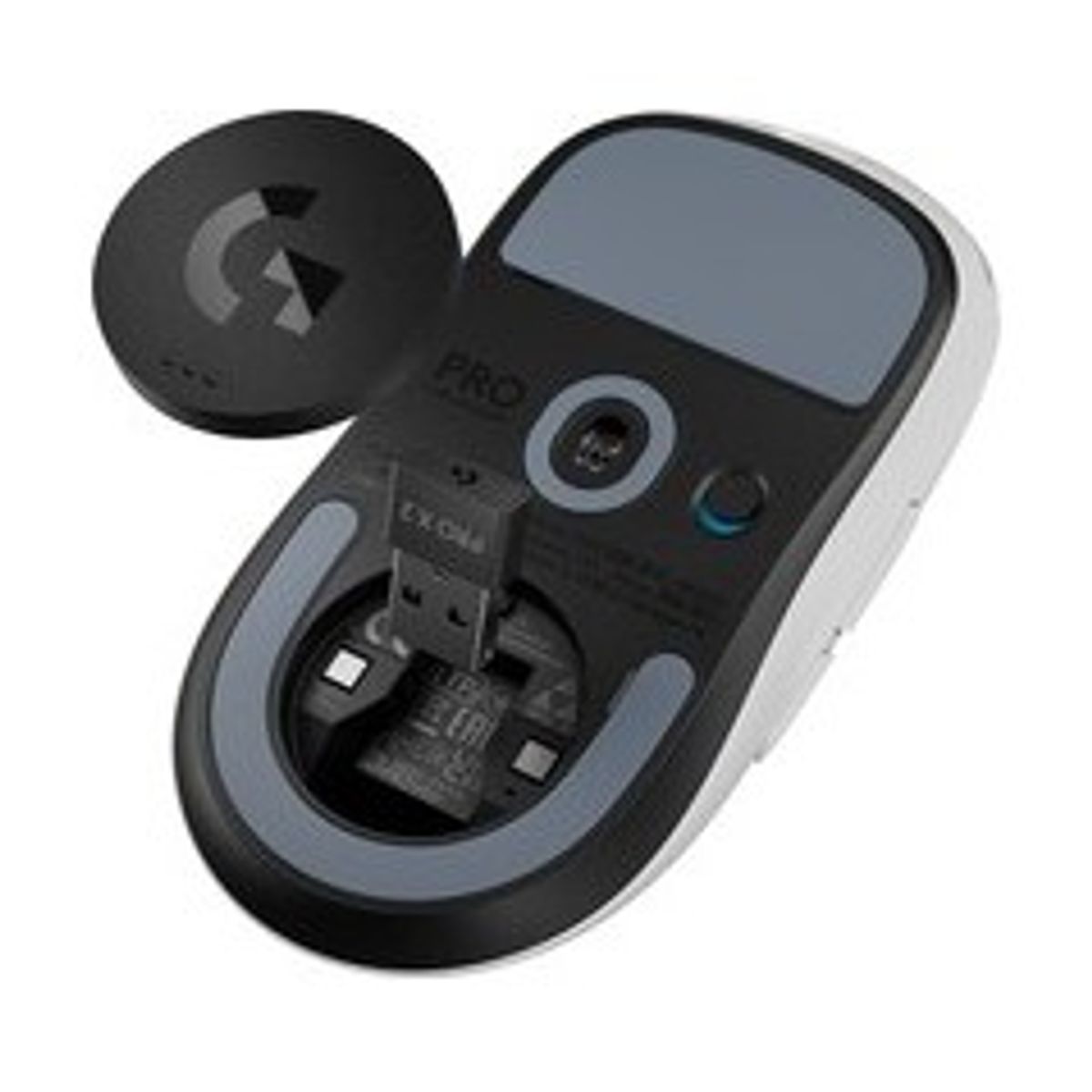 Logitech G PRO X SUPERLIGHT 2 Optisk Trådløs Hvid