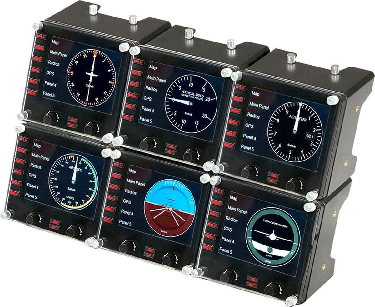 Logitech - G Saitek Pro Flight Instrument Panel Til Pc