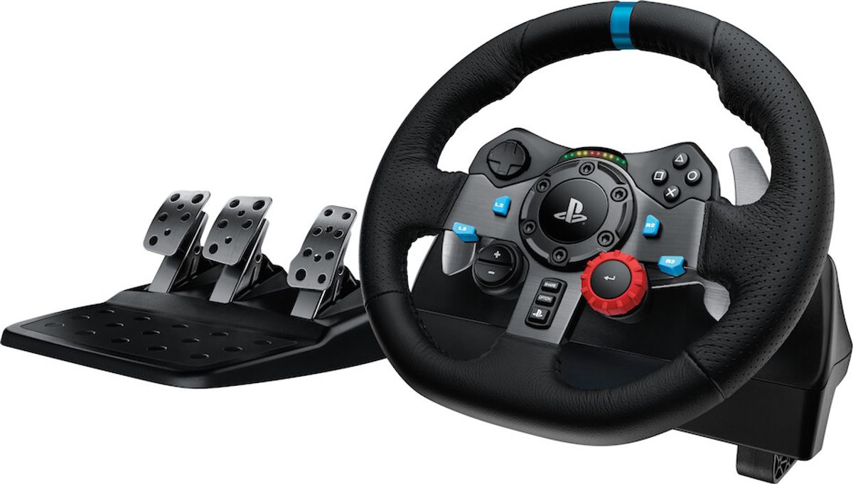 Logitech - G29 Driving Force Rat Og Pedaler Inkl. Astro A10 Headset