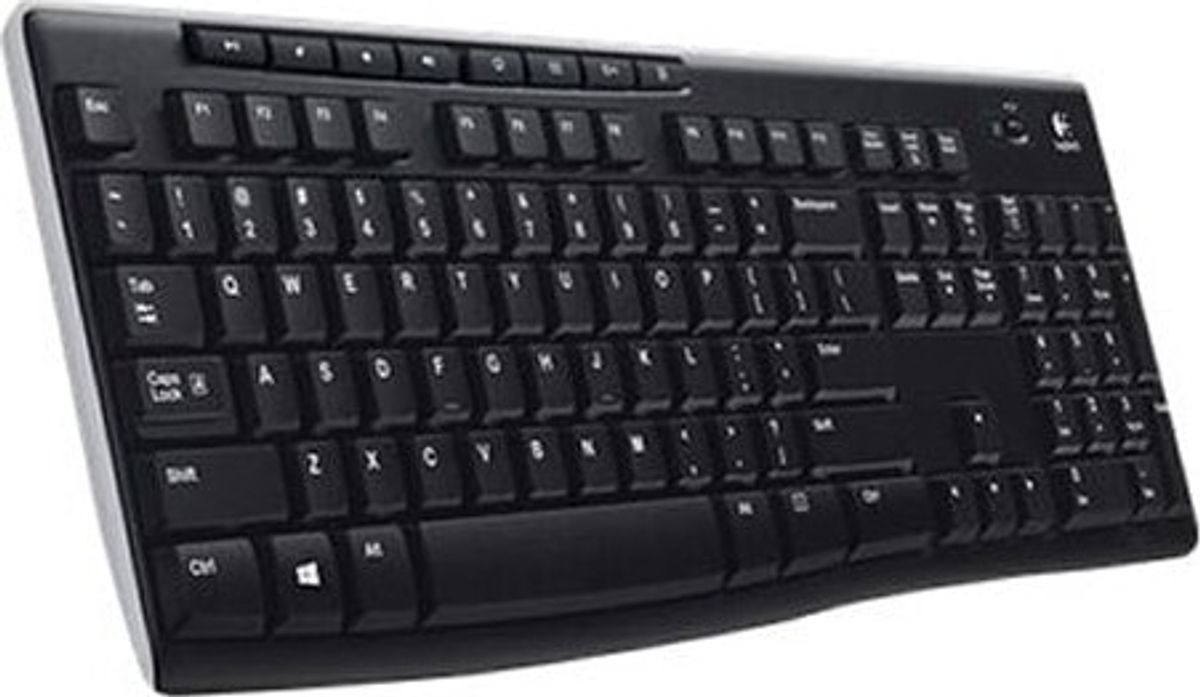 Logitech K270 - Trådløs Tastatur - Nordisk