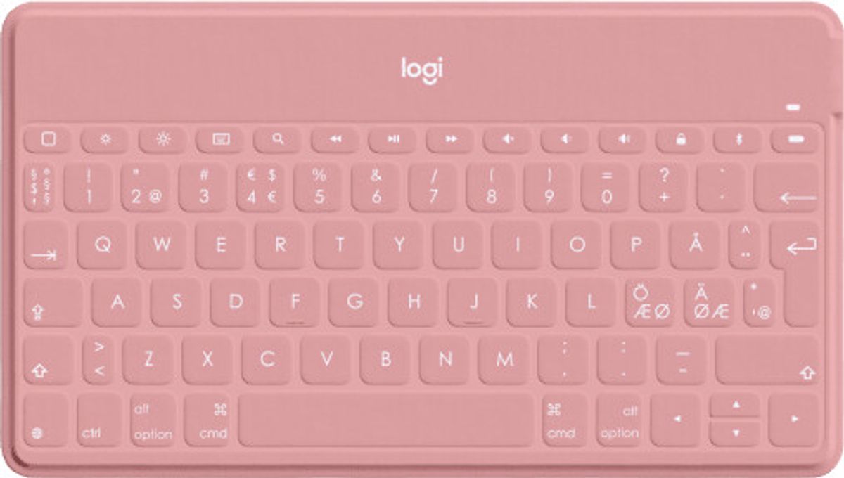 Logitech - Keys-to-go - Pink (nordic)