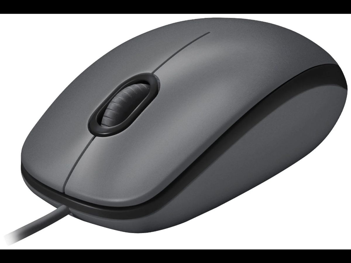 Logitech M100 Mouse Grey