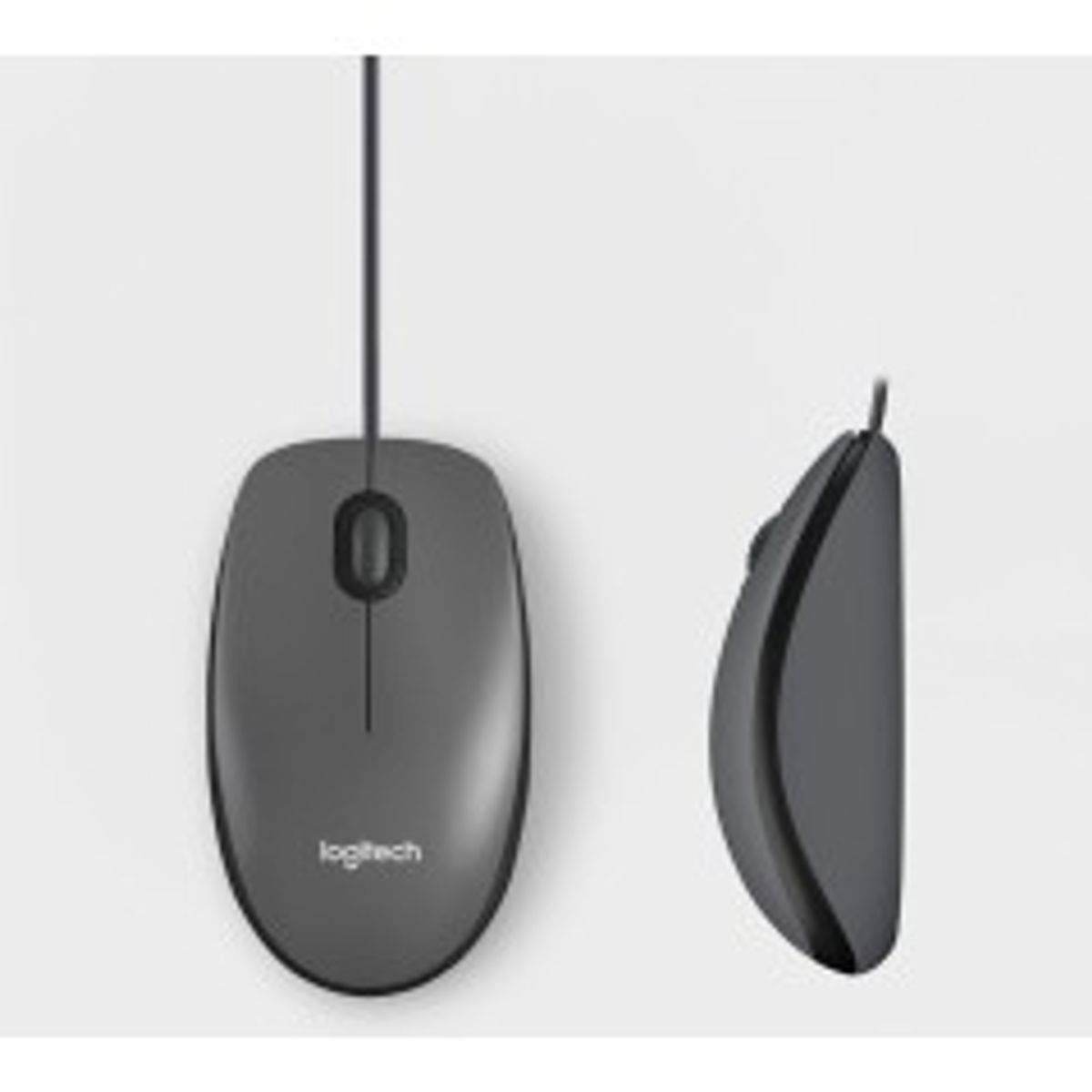 Logitech M100 Optisk Kabling Hvid